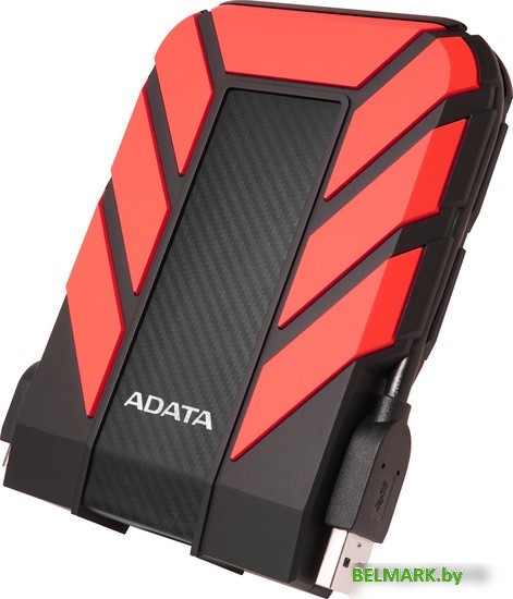 Внешний жесткий диск A-Data HD710P 2TB (красный) - фото2