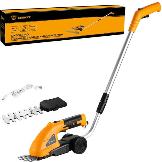 Кусторез + ножницы Deko DKGS4 Pro 063-4471 (с АКБ) - фото