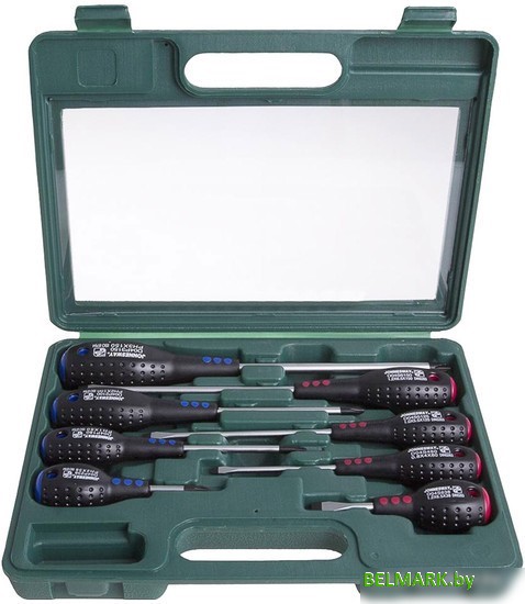 Набор отверток Jonnesway D04PP08S 8 предметов - фото2