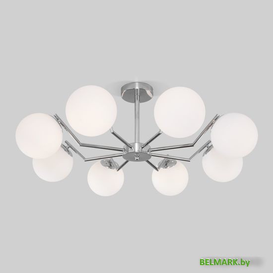 Люстра средней высоты Евросвет 70154/8 (хром) - фото