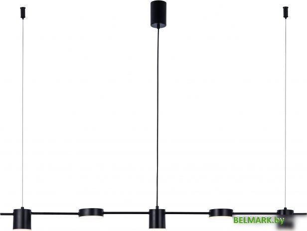 Подвесная люстра Kinklight Карин 07624-5.19 (черный) - фото