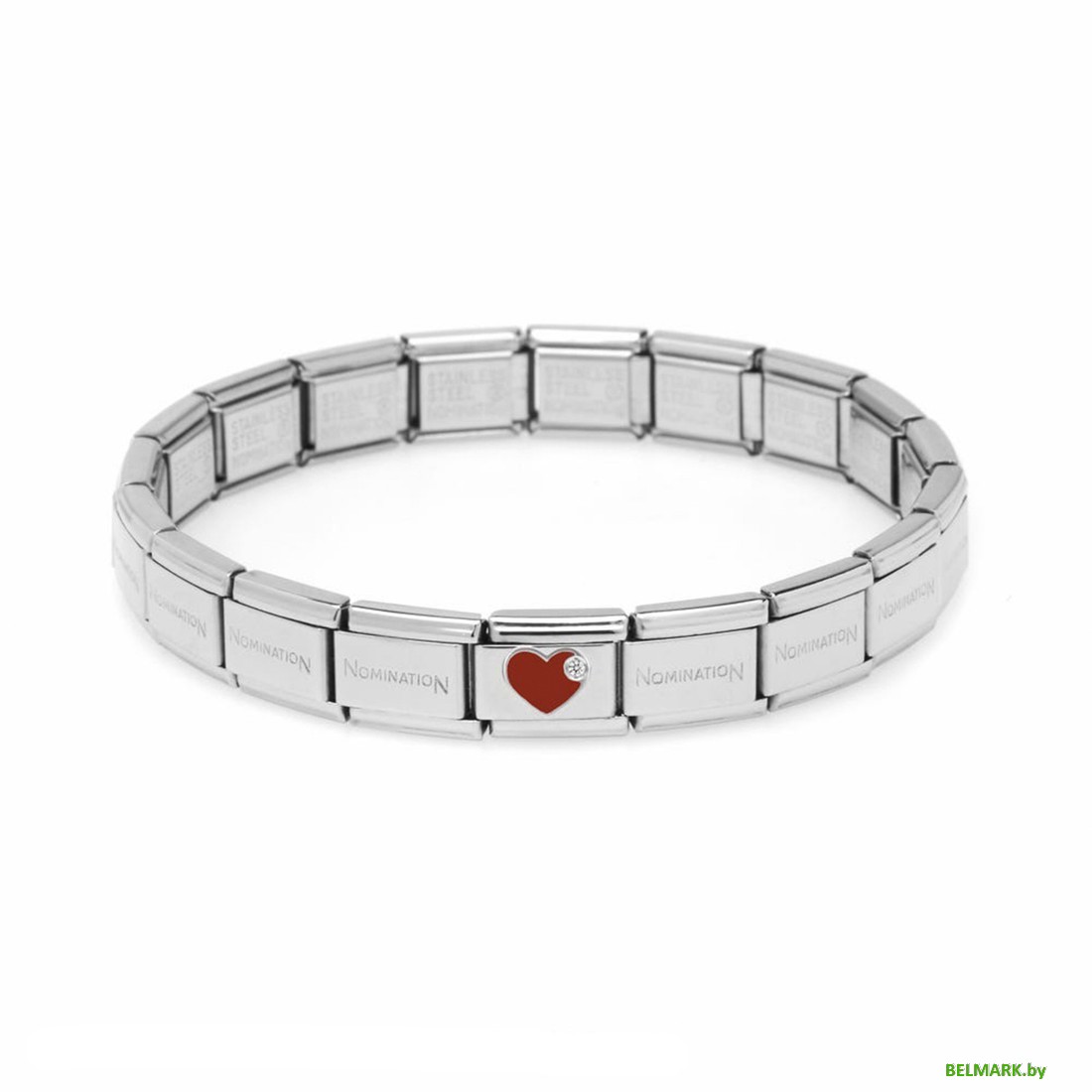 Звено для браслета NominatioN Красное сердце 330305/01 - фото2