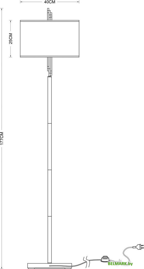 Торшер Arte Lamp Julietta A5037PN-2CC - фото2