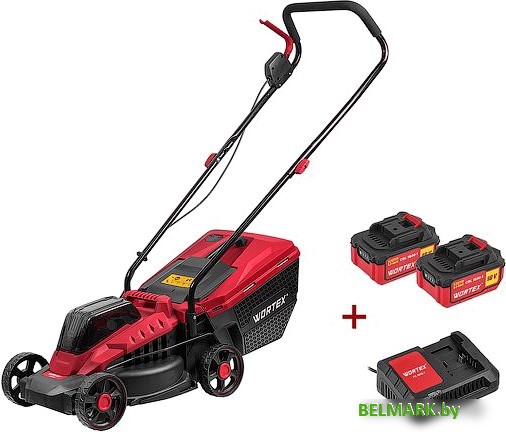 Газонокосилка Wortex CLM 3336 ALL1 (с 2-мя АКБ) - фото