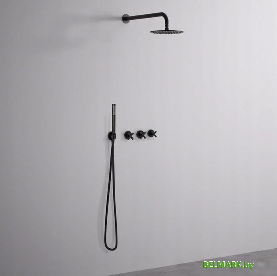 Душевая система Rea Exit REA-P8000 (черный) - фото2