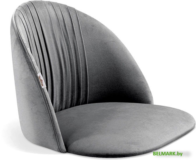 Стул Sheffilton SHT-ST35-1/S122 (угольно-(серый/темный орех/черный муар) - фото2