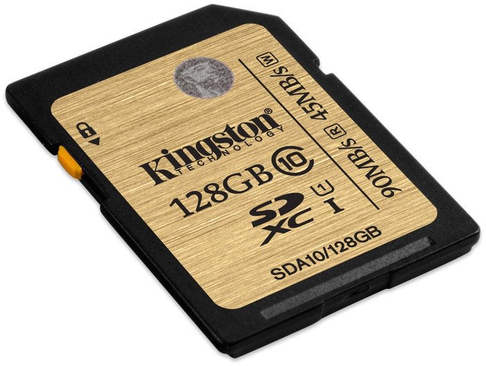 Карта памяти Kingston SDHC Ultimate UHS-I U1 (Class 10) 128GB (SDA10/128GB) - фото2
