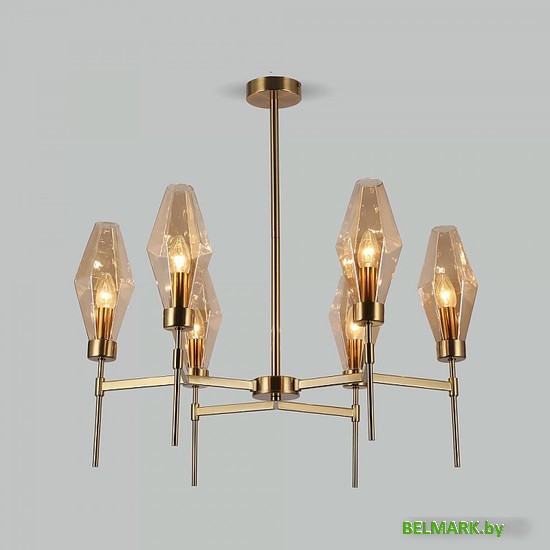 Подвесная люстра Евросвет Prism 60143/6 латунь - фото