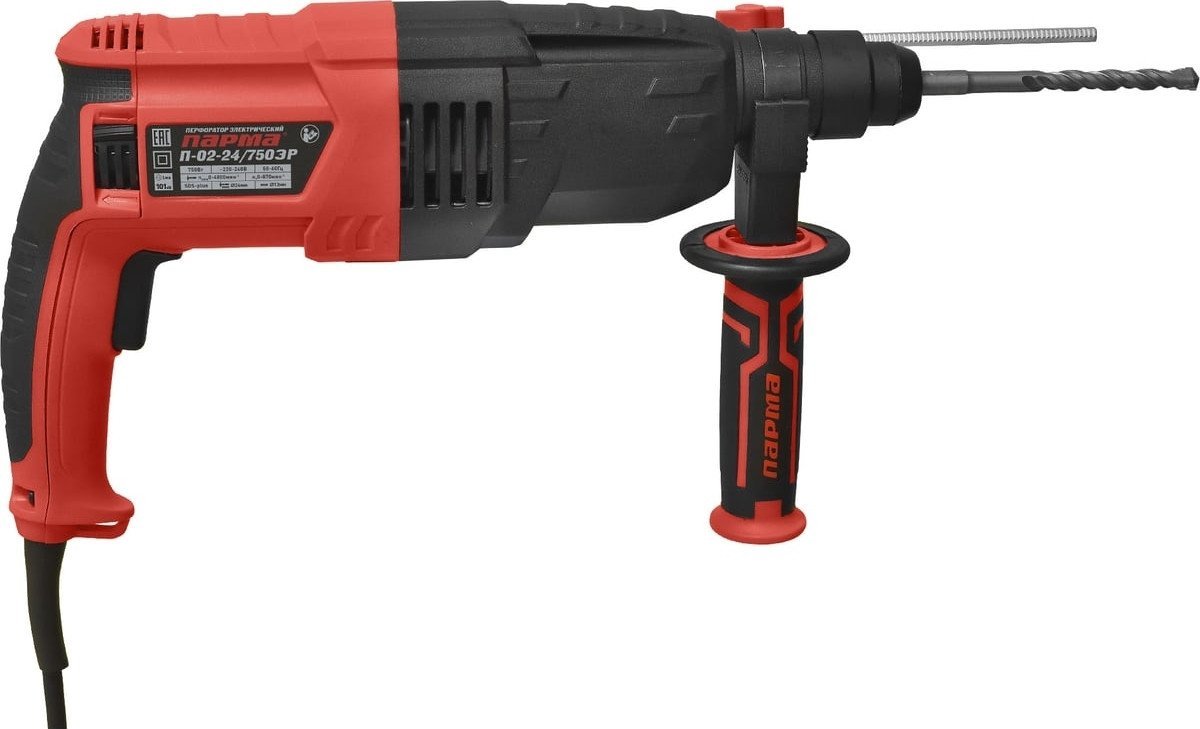 Перфоратор Парма П-02-24/750ЭР (кейс) - фото2