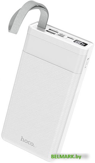Внешний аккумулятор Hoco J73 Powerful 30000mAh (белый) - фото