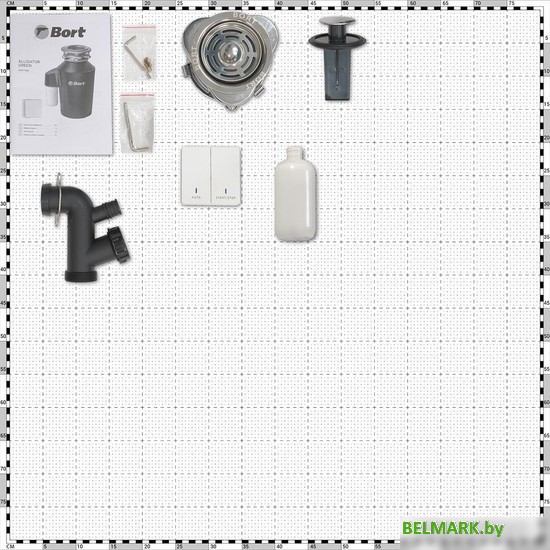 Измельчитель пищевых отходов Bort Alligator Green - фото2