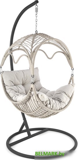 Подвесное кресло Halmar Rasmus (светло-серый) - фото