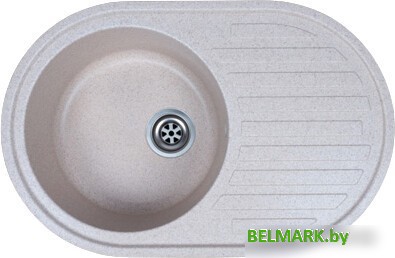 Кухонная мойка Granrus GR-770 (бежевый) - фото