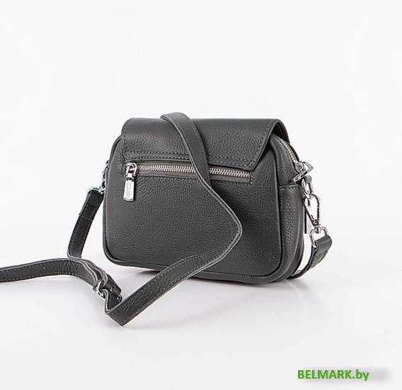 Женская сумка Poshete 892-H8347H-DGR (темно-серый) - фото2