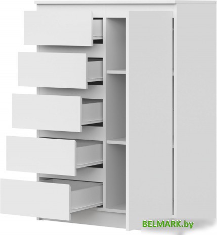 Комод НК-Мебель Stern Т-15 72678283 (белый) - фото2