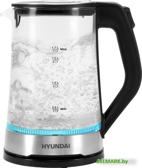 Электрический чайник Hyundai HYK-G3401 - фото