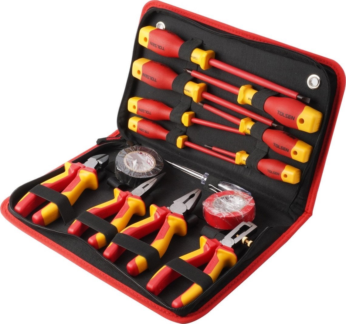 Универсальный набор инструментов Tolsen TTV80114 (14 предметов) - фото2
