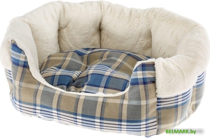 Лежак Ferplast Etoile 2 (с мехом, синий) - фото