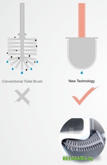 Ершик для унитаза Ledeme L917R - фото2