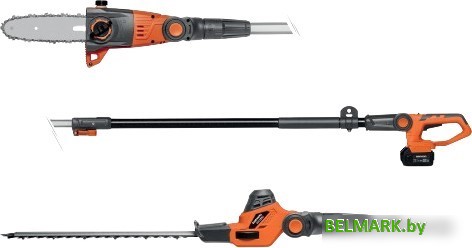 Кусторез + высоторез Daewoo Power DAPH 2221Li SET (с АКБ) - фото