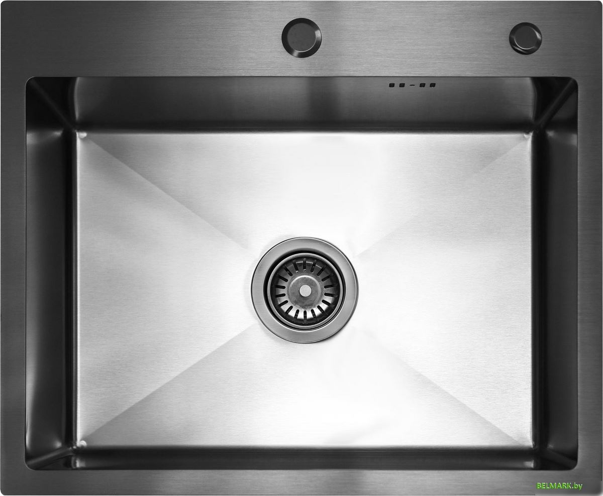 Кухонная мойка Blantek FS-5848B Nano black ECO (+501F40-B) - фото