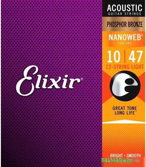 Струны для гитары Elixir Strings 16152 10-47 - фото