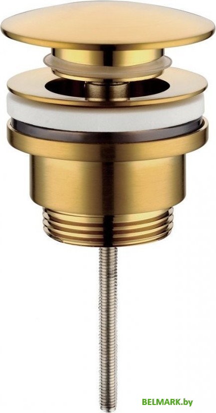 Донный клапан Grocenberg GB106 (золотой брашированный) - фото