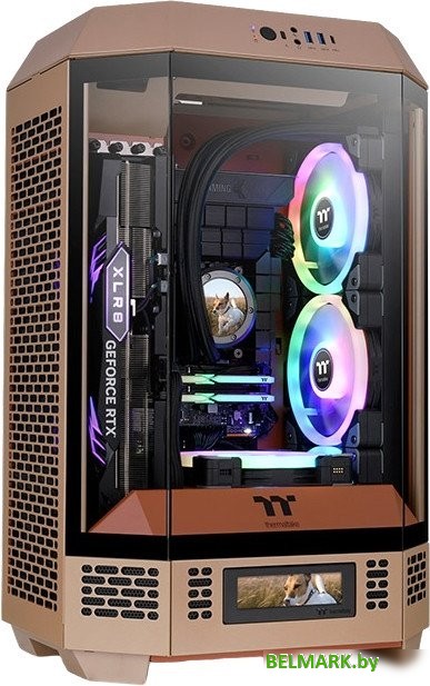 Корпус Thermaltake The Tower 300 Gravel Sand CA-1Y4-00SGWN-00 - фото