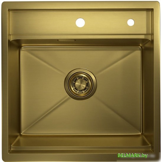 Кухонная мойка Granula GR-5051 (золото сатин) - фото2