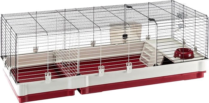 Клетка Ferplast Krolik 140 (красный) 57072470 - фото