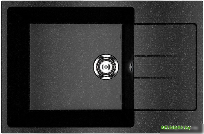 Кухонная мойка Ulgran U-602 (308 черный) - фото