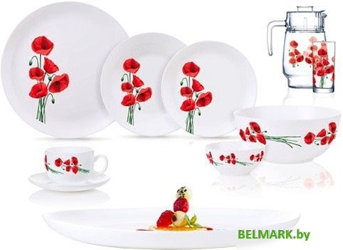 Столовый сервиз Luminarc Diwali Hypnosis P6103 (46пр) - фото