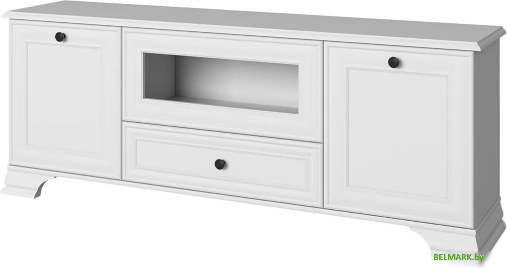 Тумба Anrex Tiffany RTV 1V2D1S (белый) - фото