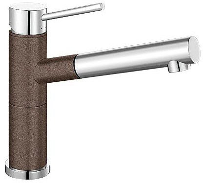 Смеситель Blanco Alta-S Compact Silgranit (кофе) [515334] - фото