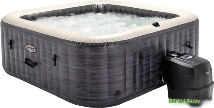 Надувной бассейн Intex Greystone Deluxe 28450 (175х71) - фото