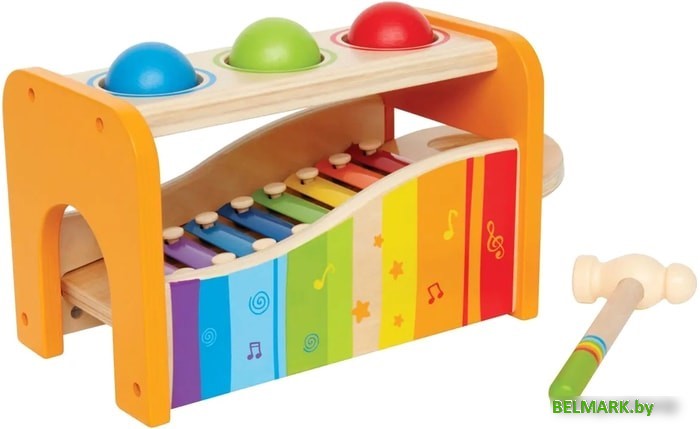 Ксилофон Hape Скамейка E0305-HP - фото