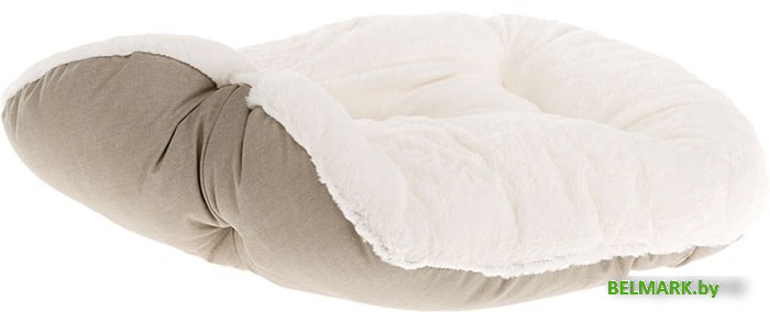 Лежак Ferplast Dandy F 95 (с мехом, черный/белый) - фото2