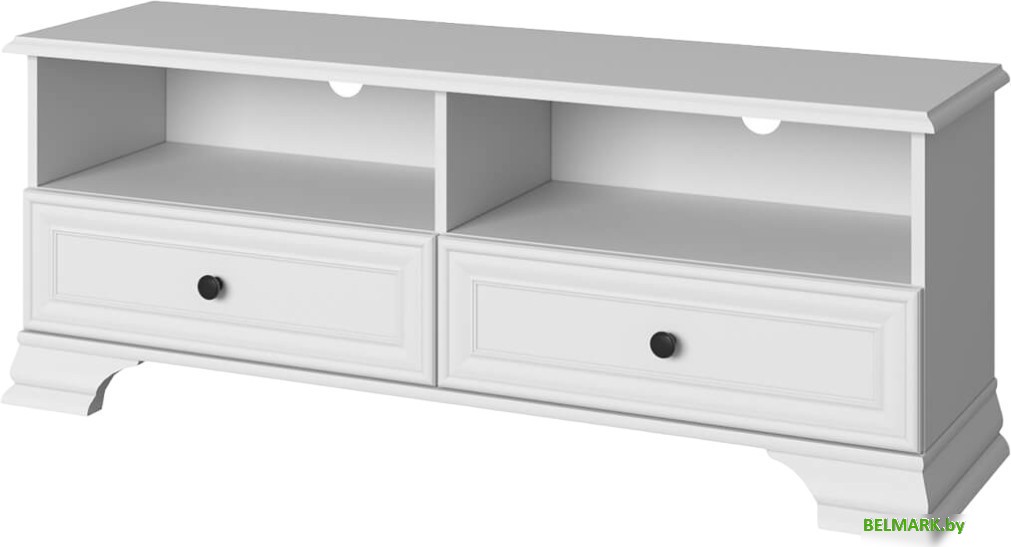 Тумба Anrex Tiffany RTV 2S2N (белый) - фото