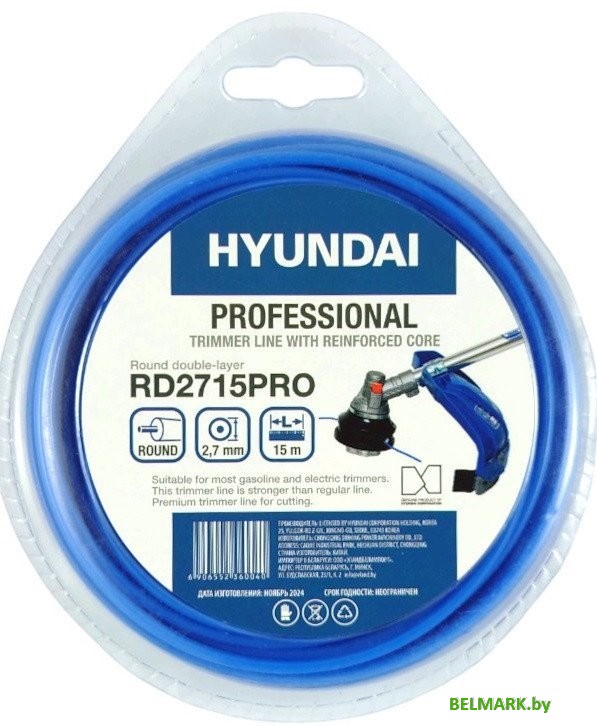 Леска для триммера Hyundai RD-2715 PRO - фото