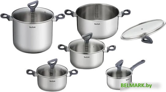 Набор кастрюль Tefal Daily Cook G712SA55 - фото