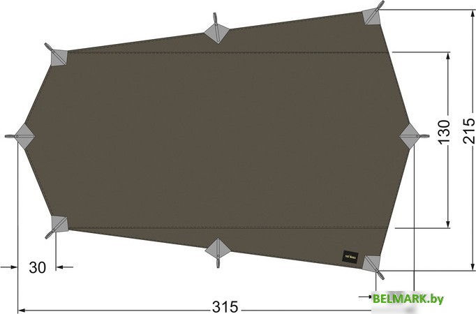 Тент Tatonka Tarp Wing 2 LT - фото2