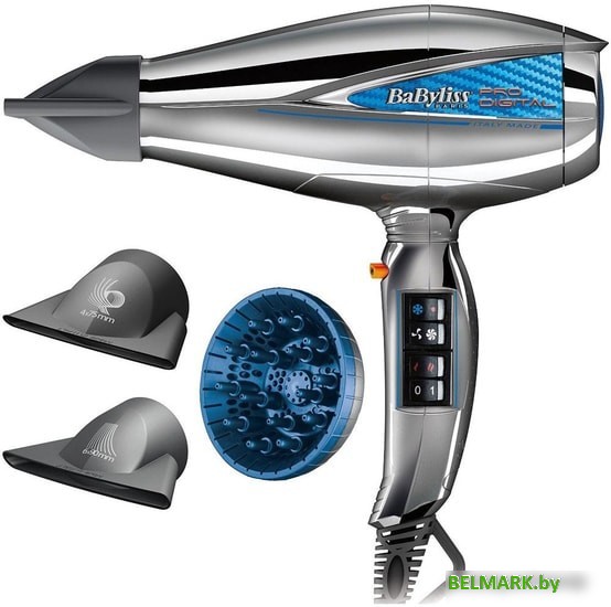 Фен BaByliss Pro Digital 6000E - фото