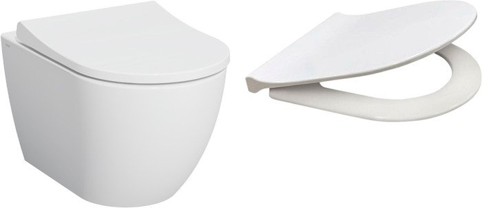 Унитаз подвесной Vitra Mia Round 7510B003-0075+801-003-019 - фото