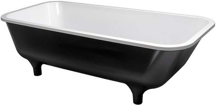 Ванна Belux Саламанка ВС-1700 (матовый черный) - фото