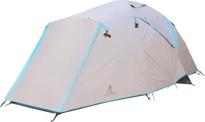 Треккинговая палатка Coyote Montana-4 (песочный) - фото