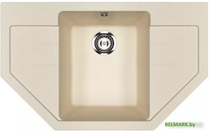 Кухонная мойка Ulgran U-609 (328 бежевый) - фото