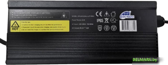 Зарядное устройство Energy Research 24V 12A IP65 Lithium-LiFePO4 Charger - фото