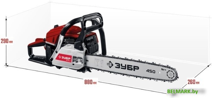 Бензопила ZUBR ПБЦ-М52-45 - фото2