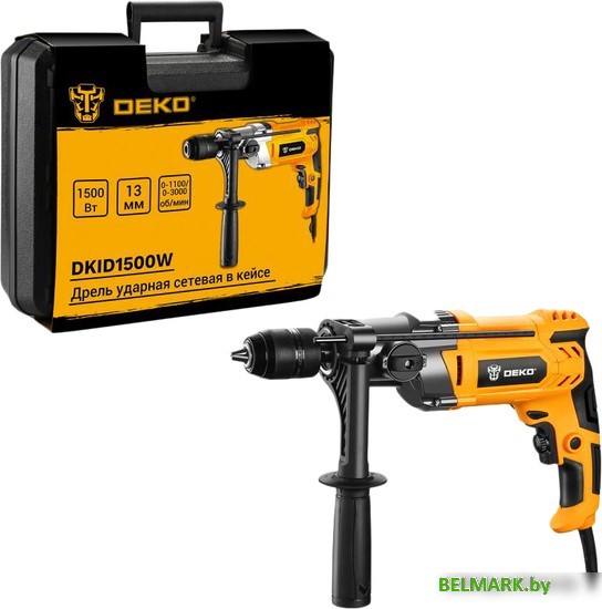 Ударная дрель Deko DKID1500W 063-4322 - фото