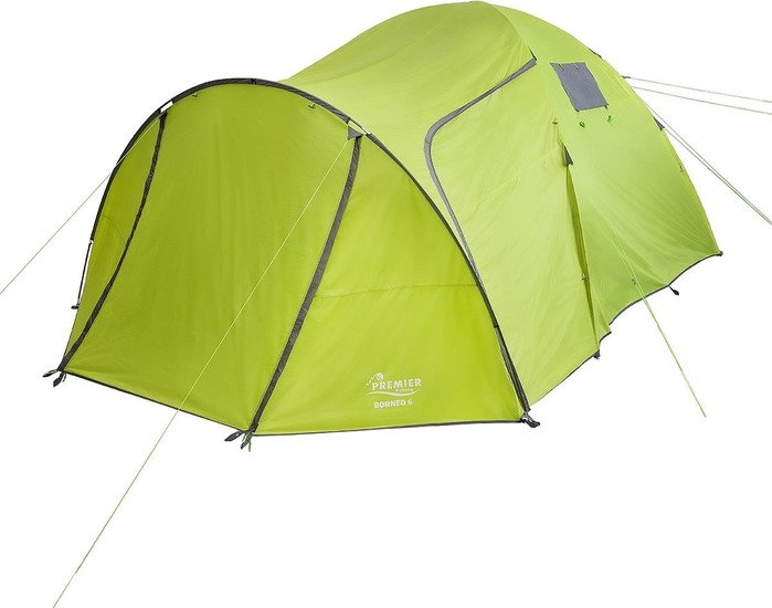Кемпинговая палатка Premier Fishing Borneo-6-G (зеленый) - фото2